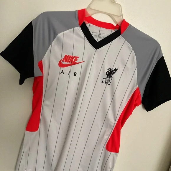 Nike Tops New Liverpool Fc Stadium Air Max Soccer Jersey